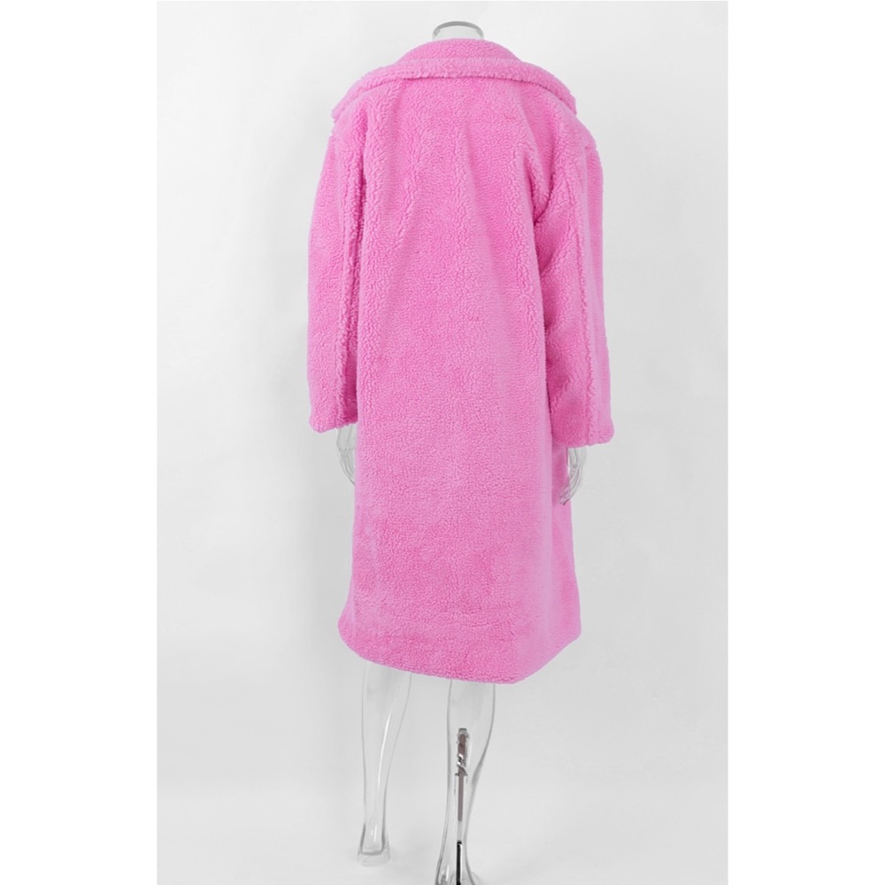 SALE‼️NO OFFERS - LAMBSWOOL OVERSIZED TEDDY COAT - Picture 4 of 5